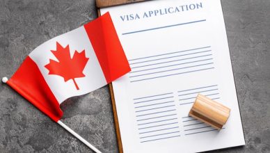 Canada Visa application form