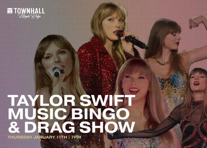 Taylor Swift Music Bingo & Drag Show