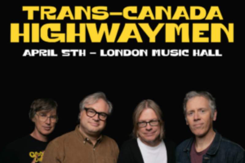 Trans-Canada Highwaymen concert in Canada in April