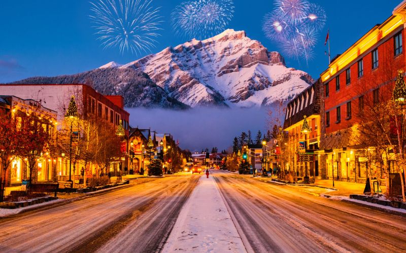 Banff new years eve