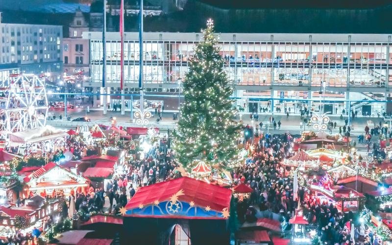 Quebec Citys German Christmas Market