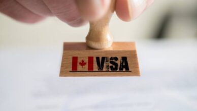 Canada Visa Stamp